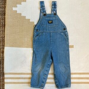 OshKosh B'gosh Blue Denim Overalls VTG